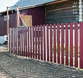 Фото 2 забора из штакетника, Павлодарская область, Калкаман