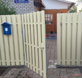 Фото 1 забора из штакетника, Павлодарская область, Аксу