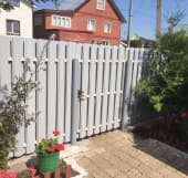 Фото 2 забора из штакетника, Павлодарская область, Аксу