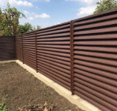 Фото 3 забора из штакетника, Павлодарская область, Ефремовка