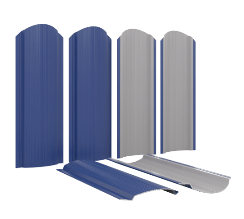 Штакетник для забора Фигурный Полукруглый в Павлодаре